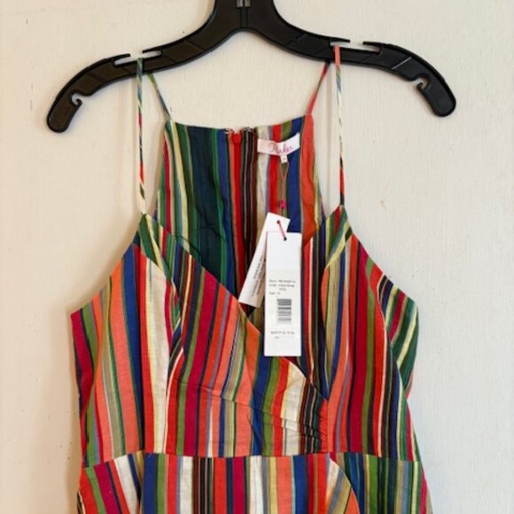 Parker Striped Jay Mini Dress, NWT, Sz 10 - Picture 5 of 7